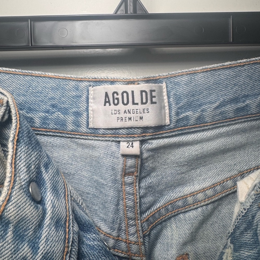 AGOLDE Riley High Rise Straight Crop Jean - Picture 4 of 4